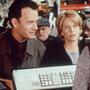 Tom Hanks and Meg Ryan in a scene from You've Got Mail. Tom Hanks and Meg Ryan in a scene from You've Got Mail.