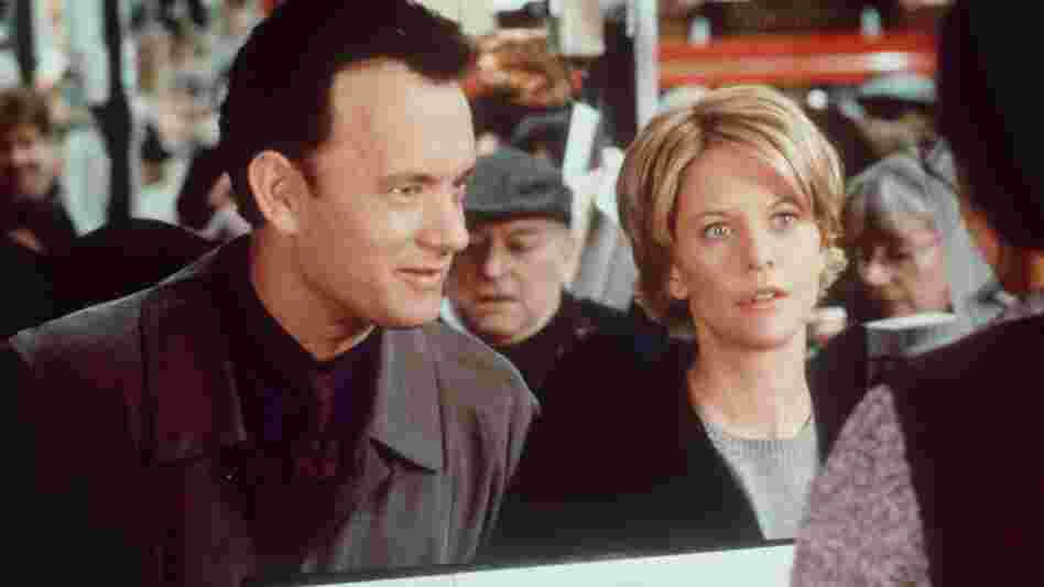 Tom Hanks and Meg Ryan in a scene from You've Got Mail.