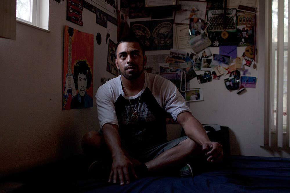 Isaac Barrera at home