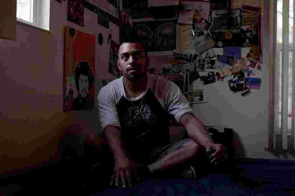 Isaac Barrera at home