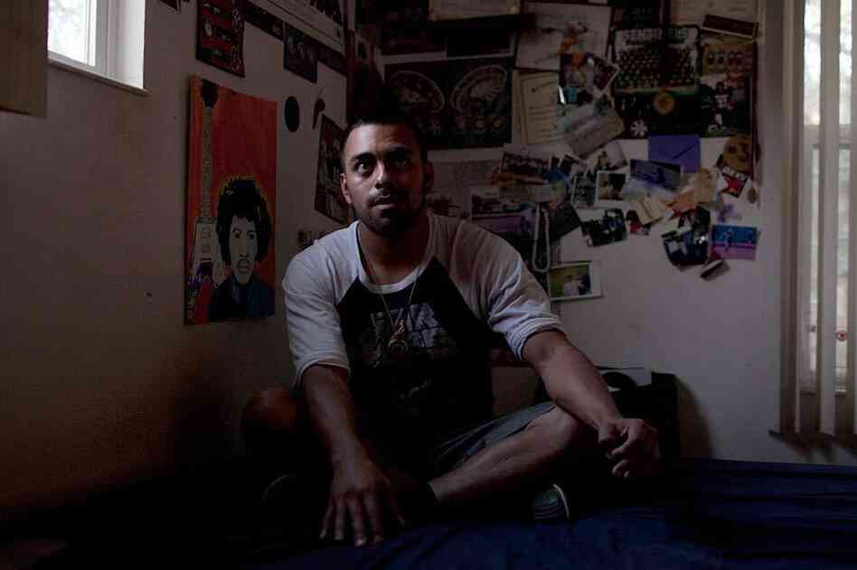 Isaac Barrera at home