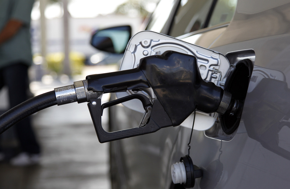 Fuel is pumped into a vehicle Thursday in Miami.