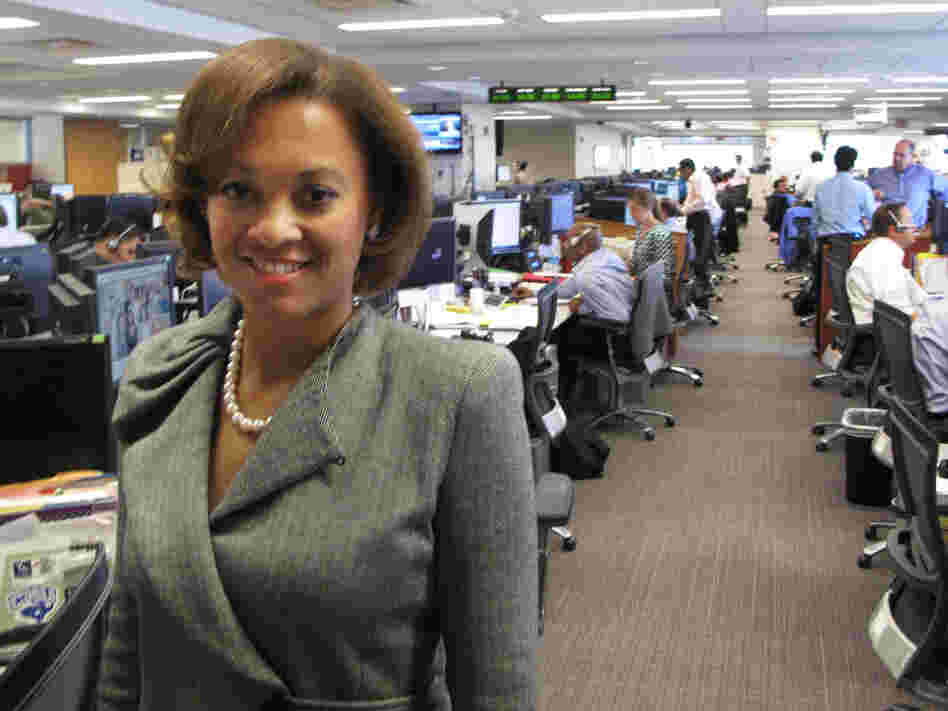 While Fannie Mae's public image has been tarnished since the housing collapse, executive Kimberly Johnson says she actually likes "being at the center of the storm."