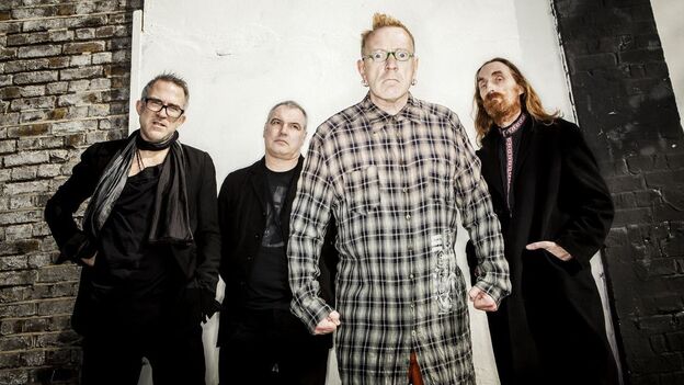 John Lydon (center right) of Public Image Ltd.
