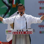 PRI candidate Enrique Pena Nieto campaigns in Mexico City. Pena Nieto is heavily favored in Mexico's presidential election on Sunday. He says his party, which has been out of power for 12 years after ruling for seven decades, has changed its ways.