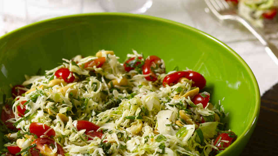 Summer Peanut Slaw