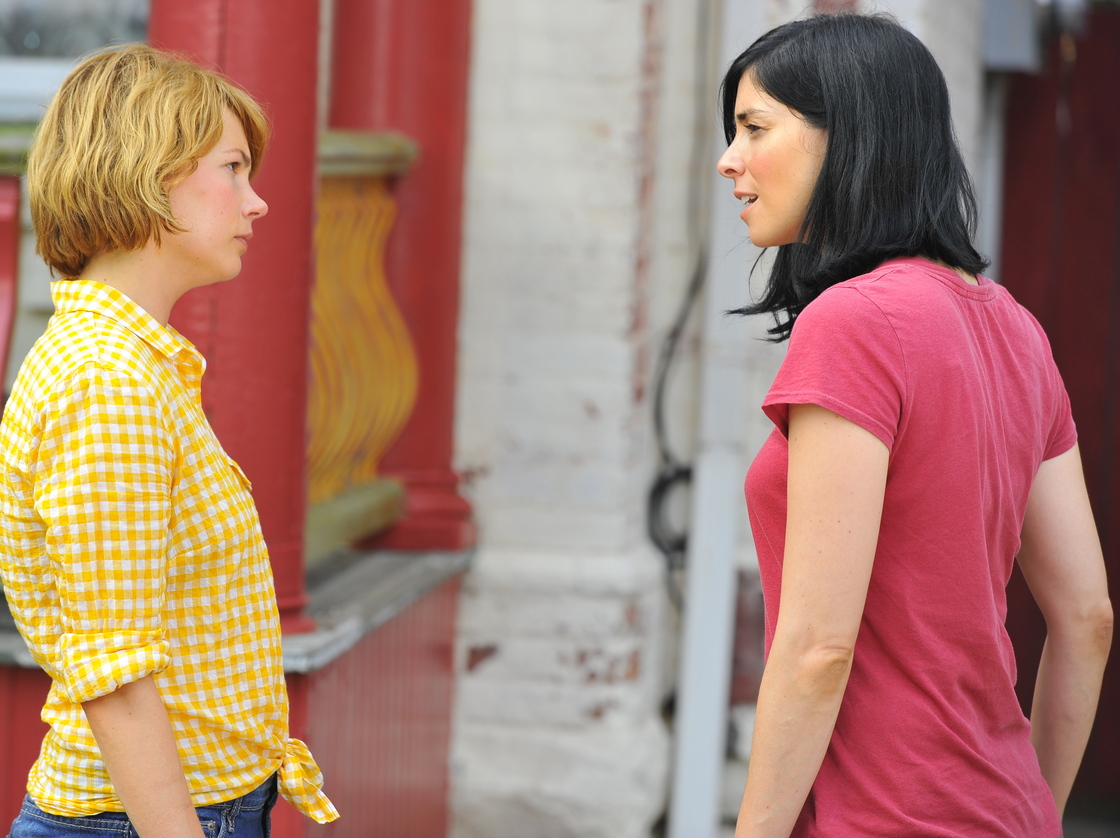 Sarah Silverman plays Lou's sister, a recovering alcoholic who is close with Margot and knows a bit about life's disappointments.
