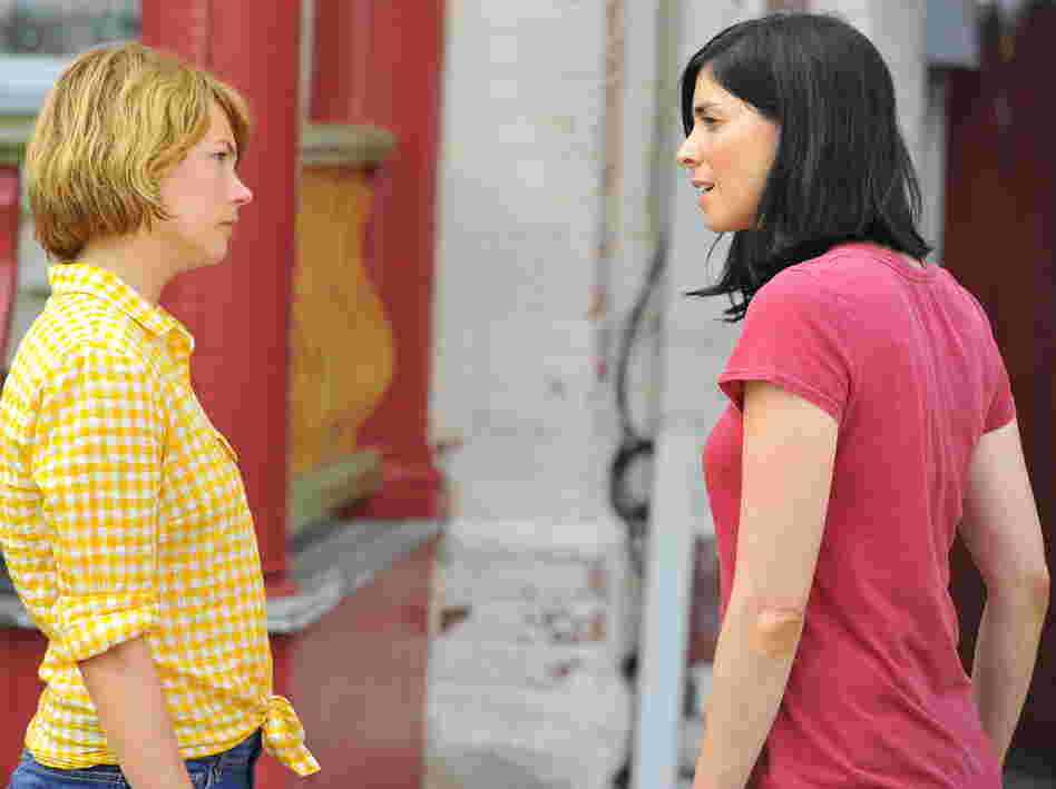 Sarah Silverman plays Lou's sister, a recovering alcoholic who is close with Margot and knows a bit about life's disappointments.