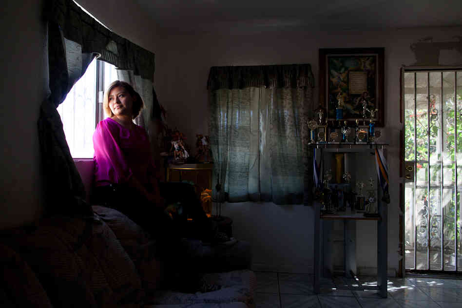 Claudia Ramirez, 25, emigrated from Mexico with her parents when she was 4 and is currently pursuing a degree in nutrition. She doesn't have a work permit and has been taking odd jobs to pay for school. Ramirez hopes she might soon be eligible for a work permit, and says she looks forward to days when she doesn't have to lie anymore. "Now I can go for my dreams," she says.