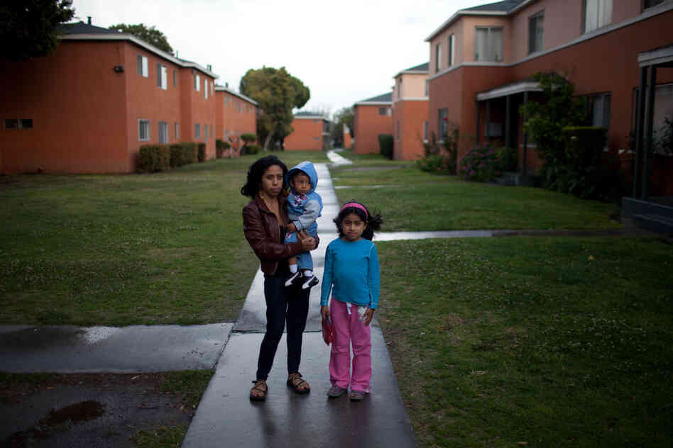 Alma de Jesus immigrated when she was 6. After finishing her degree, she has been unable to get a full-time job due to her status. Because she is older than 30, she won't be eligible for Obama's deferred action program, but she says she is hopeful that her children, both U.S. citizens, will have bright futures.