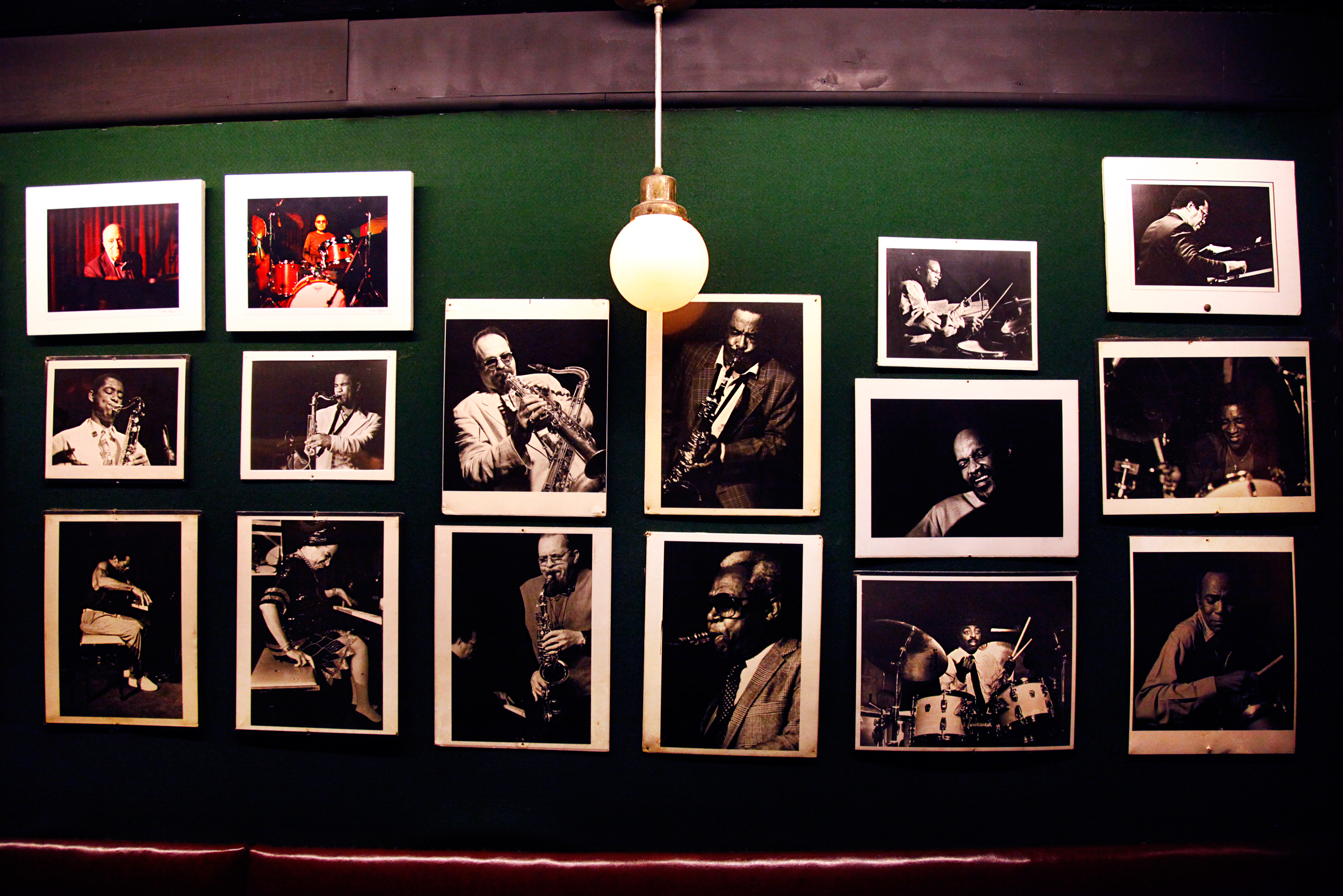 Musicians think they've made it when they've headlined at the Vanguard, but true success is earning a permanent place on the wall.