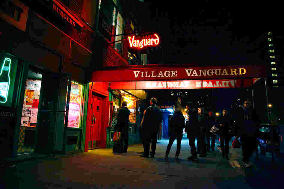 The Village Vanguard's awning and sign have become iconic among jazz aficionados.