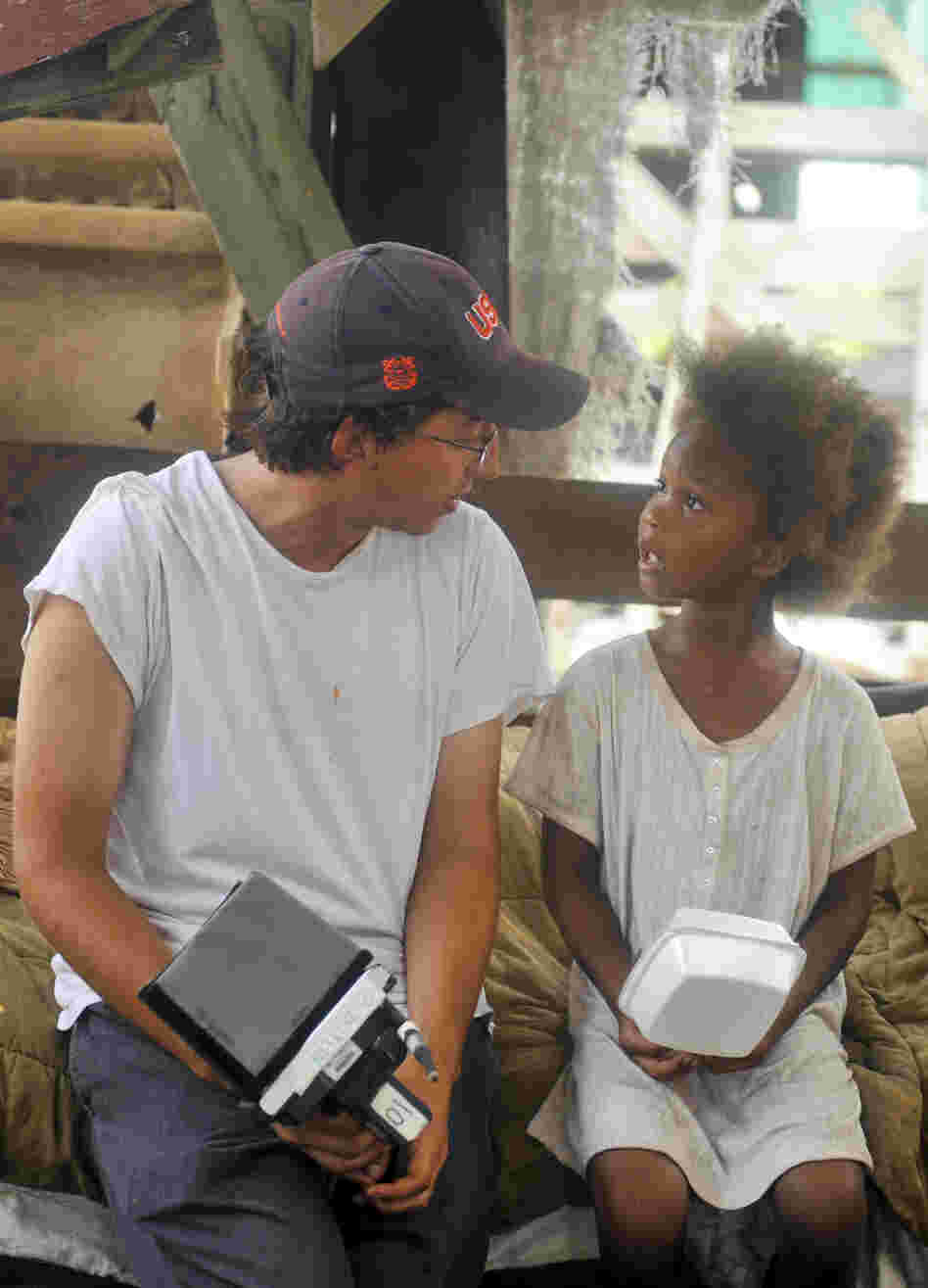 Director Benh Zeitlin says Beasts of the Southern Wild was a collaborative effort, with then-6-year-old actress Quvenzhane Wallis contributing lines like, "When you're small, you gotta fix what you can."