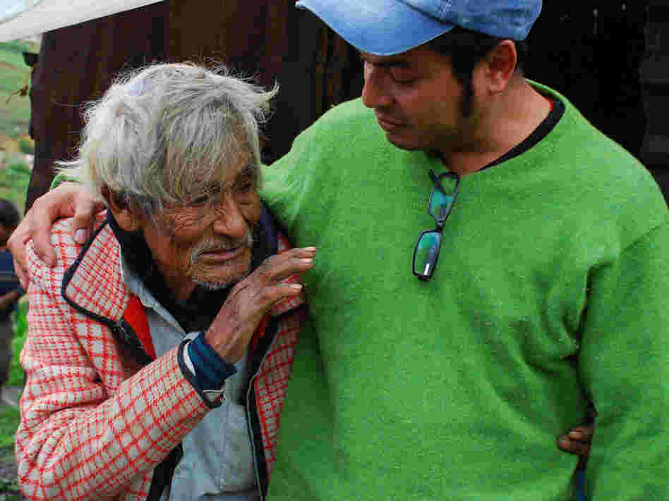 Don Telesforo with Ruben Luengas.