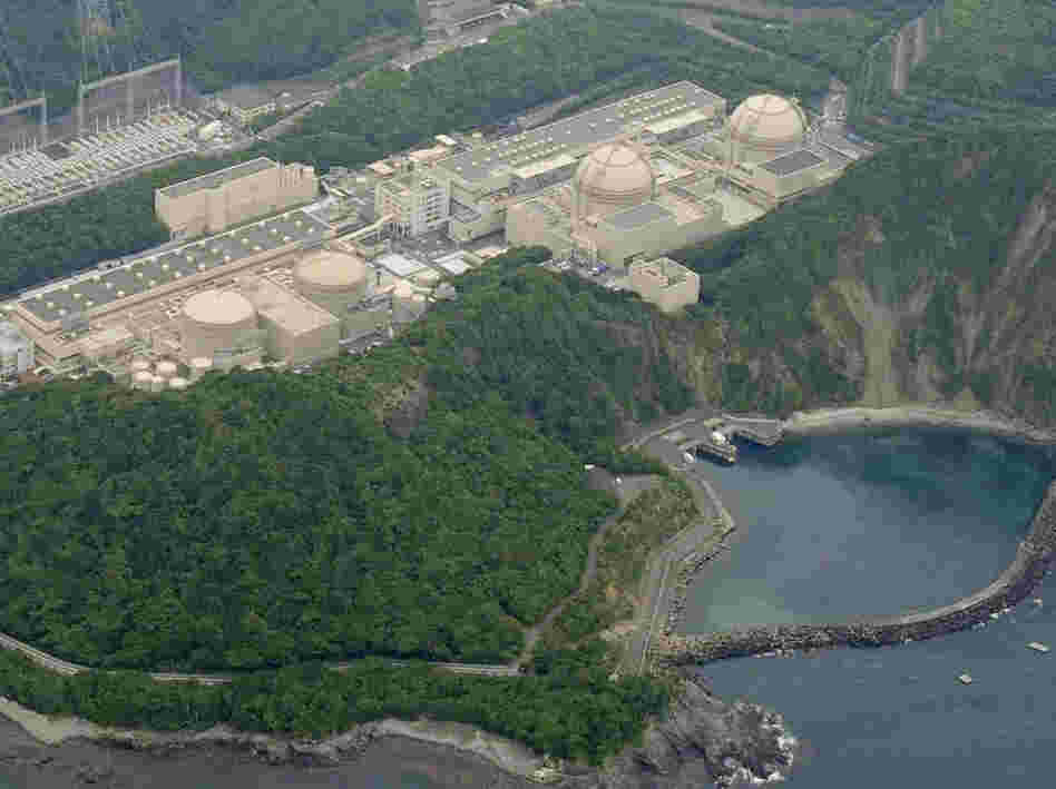 The Japanese government may restart one of the two nuclear reactors at the Oi power plant (shown here June 15) in Fukui prefecture as early as July 1. Public concern forced the shutdown of the country's 50 nuclear reactors after the Fukushima disaster last year.