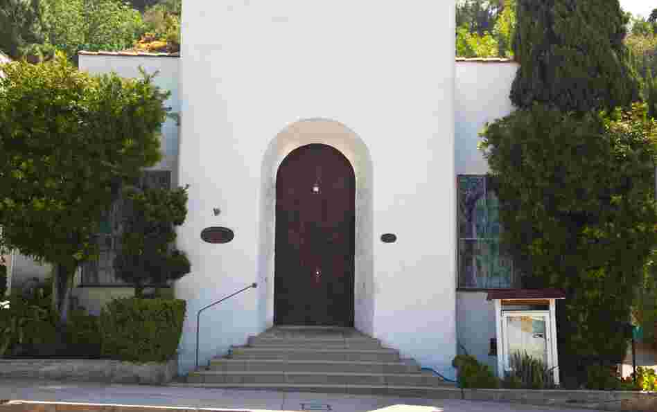 "All things considered, my favorite place in L.A. Architecturally it's pretty simple, like a humble little mission chapel. ... [It's] currently an L.A. outpost of the international theosophical society ... and in its past it was ... a directors club where Orson Welles staged plays [and] a little lecture hall where Carl Jung and Aldous Huxley spoke."