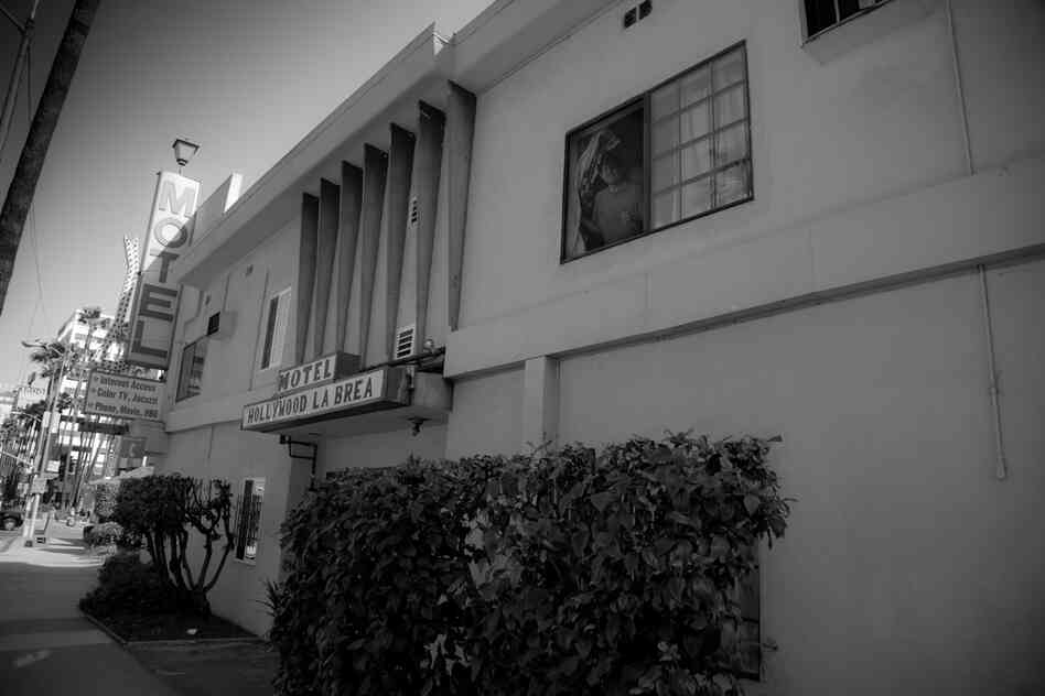 "Maybe some people think that the old, run-down motels and hotels are eye-sores, and are representative or indicative of the seediness and faded glamor of L.A. But I love them."