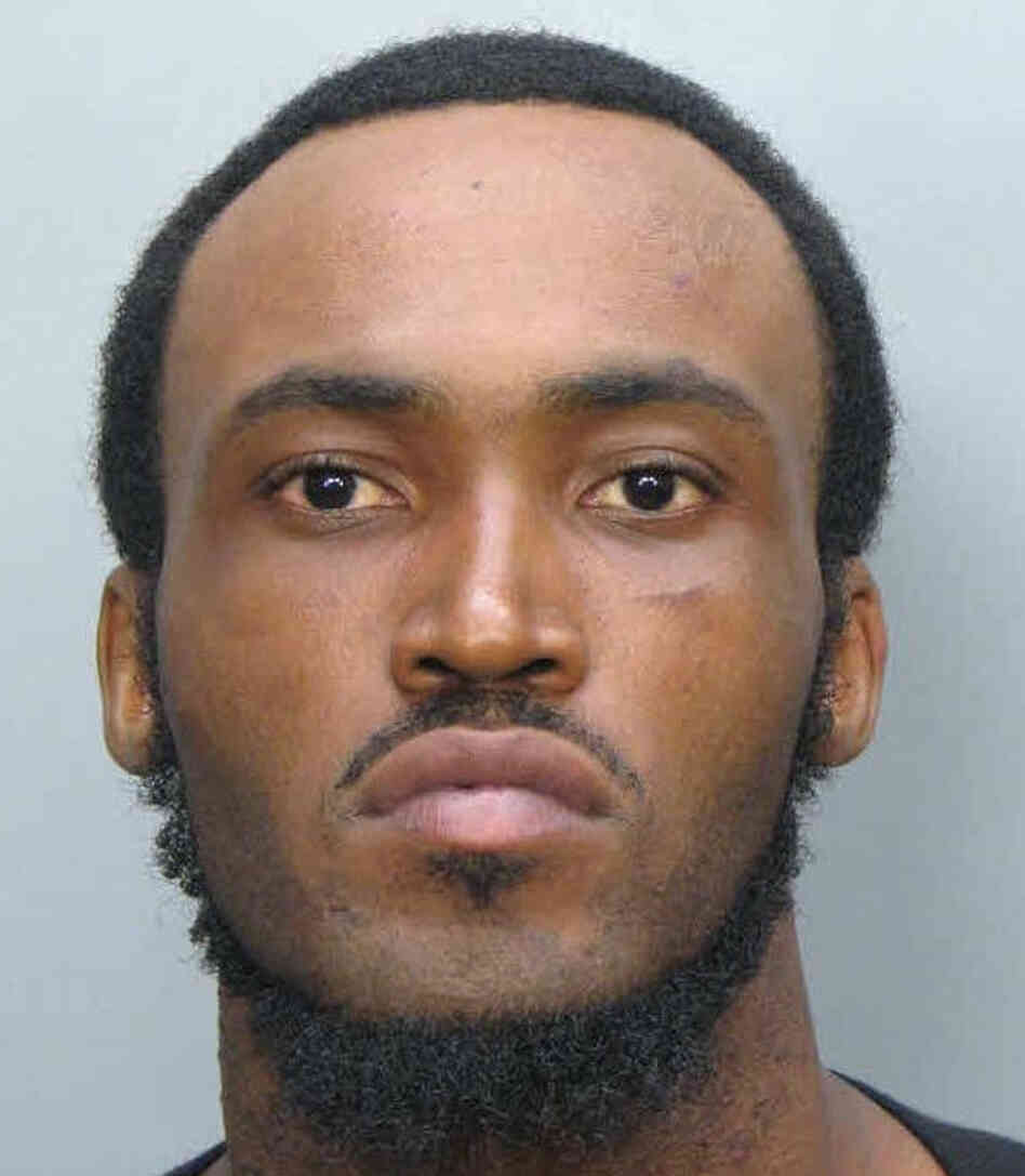 An undated booking mug made available by the Miami-Dade Police Dept., showing Rudy Eugene.