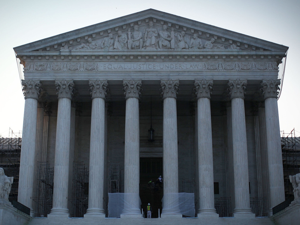 The U.S. Supreme Court, which will be in the news on Thursday.