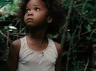 Hushpuppy, the 6-year-old at the center of Beasts of the Southern Wild, is played by Quvenzhane Wallis, who was found by director Benh Zeitlin in a Louisiana elementary school. Hushpuppy, the 6-year-old at the center of Beasts of the Southern Wild, is played by Quvenzhane Wallis, who was found by director Benh Zeitlin in a Louisiana elementary school.