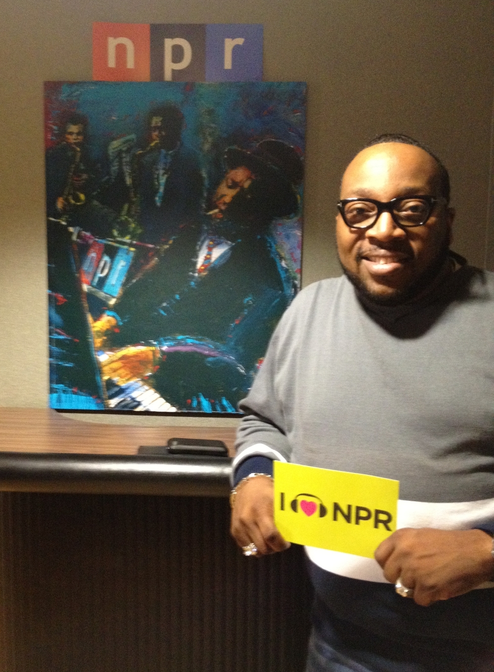 Marvin Sapp at NPR HQ in DC