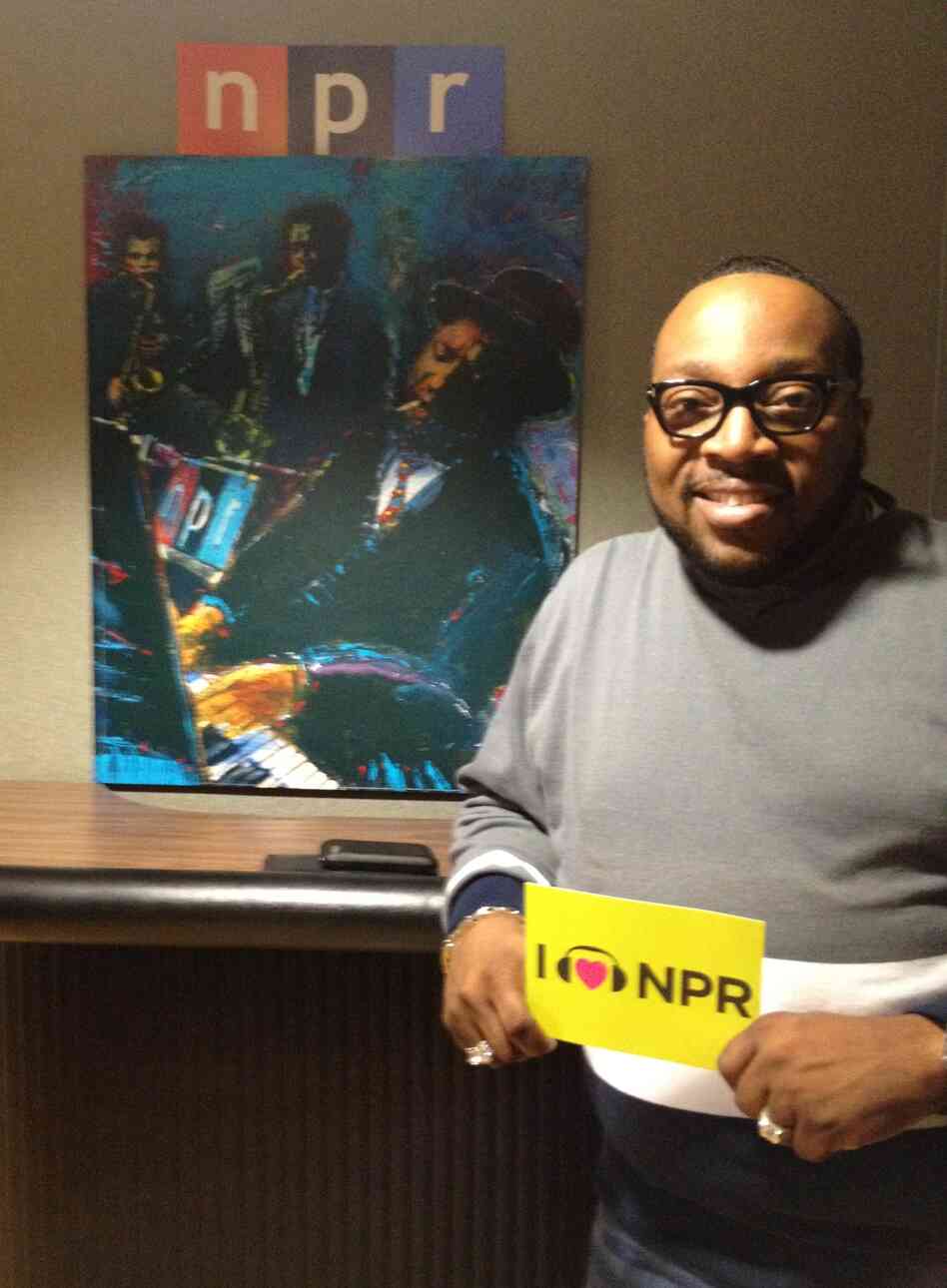 Marvin Sapp at NPR HQ in DC