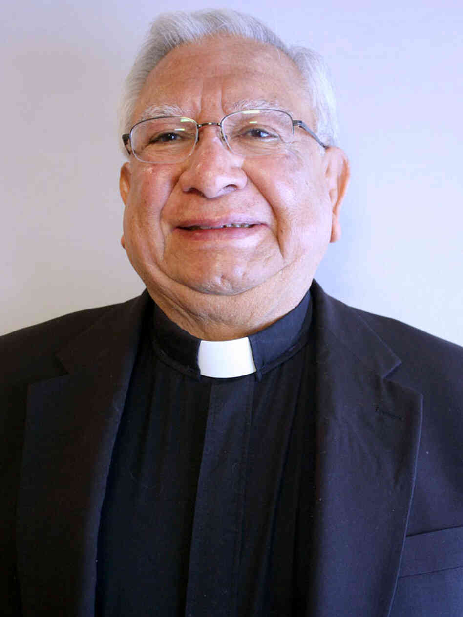 Bishop Ricardo Ramirez visited StoryCorps in in Mesilla, N.M., to remember his grandmother, Panchita Espitia.