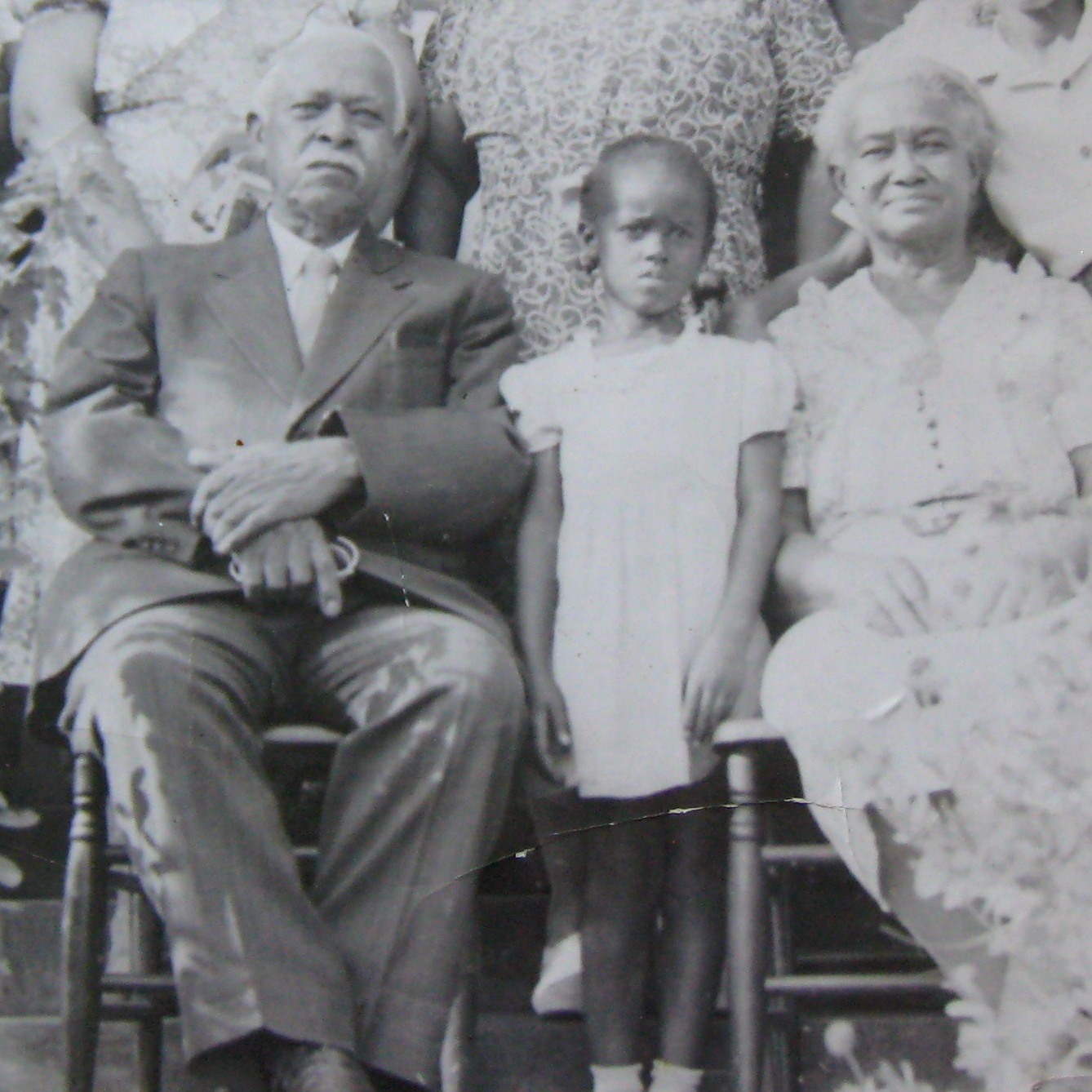 The first lady's maternal great-great-grandfather Dolphus Shields (seated) was born to Melvinia Shields. After emancipation, he settled his family in Birmingham, Ala., where he stayed until his death in 1950.