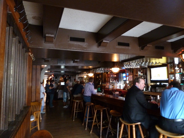Among the non-touristy haunts of the fictional Joe DeMarco is the Georgetown restaurant The Guards, a cozy-shabby pub on the historic neighborhood's main strip.