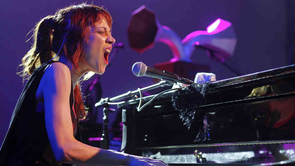 Fiona Apple performs at the NPR showcase during the SXSW Music Festival in Austin, Texas on March 14.