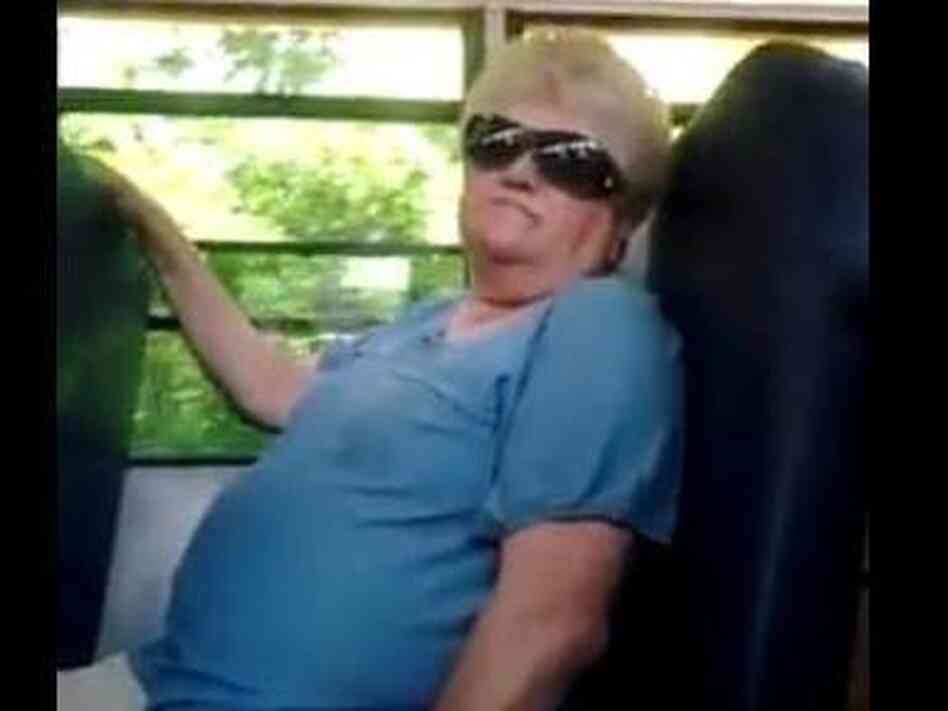 From the video of Karen Klein being bullied.