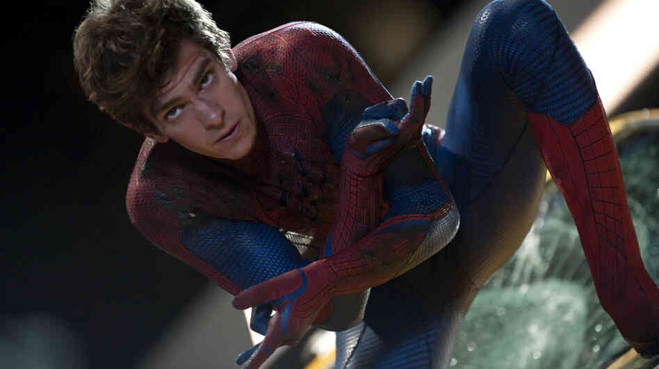 Andrew Garfield stars in The Amazing Spider-Man, in which the nerdy, web-slinging superhero gets an overhauled origin story. Andrew Garfield stars in The Amazing Spider-Man, in which the nerdy, web-slinging superhero gets an overhauled origin story.