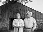 Siblings Charles Hagood and Nancy Hagood Nunns grew up in Junction, Texas, in the 1950s. Charles says the drought drove ranchers to find other types of work. Siblings Charles Hagood and Nancy Hagood Nunns grew up in Junction, Texas, in the 1950s. Charles says the drought drove ranchers to find other types of work.