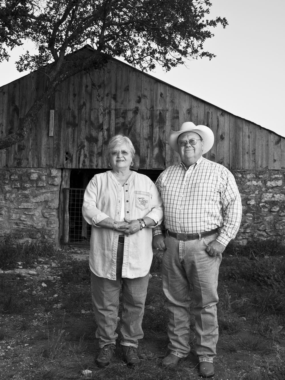 Siblings Charles Hagood and Nancy Hagood Nunns grew up in Junction, Texas, in the 1950s. Charles says the drought drove ranchers to find other types of work.