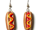 Hot dog earrings from @janelstewart Hot dog earrings from @janelstewart