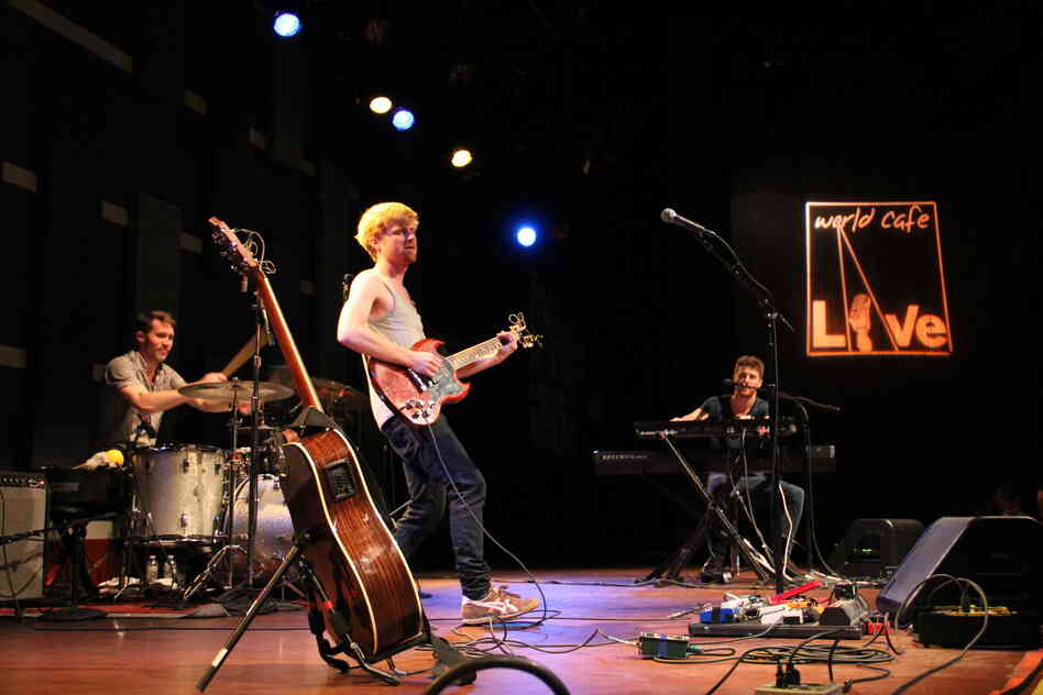 Jukebox the Ghost performs at World Cafe Live in Philadelphia.