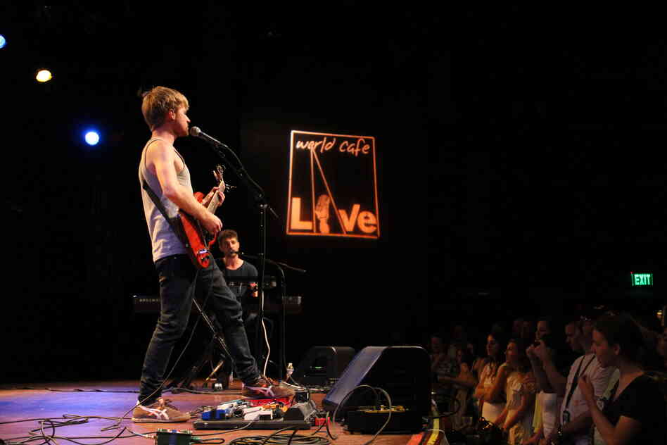 Jukebox the Ghost performs at World Cafe Live in Philadelphia.