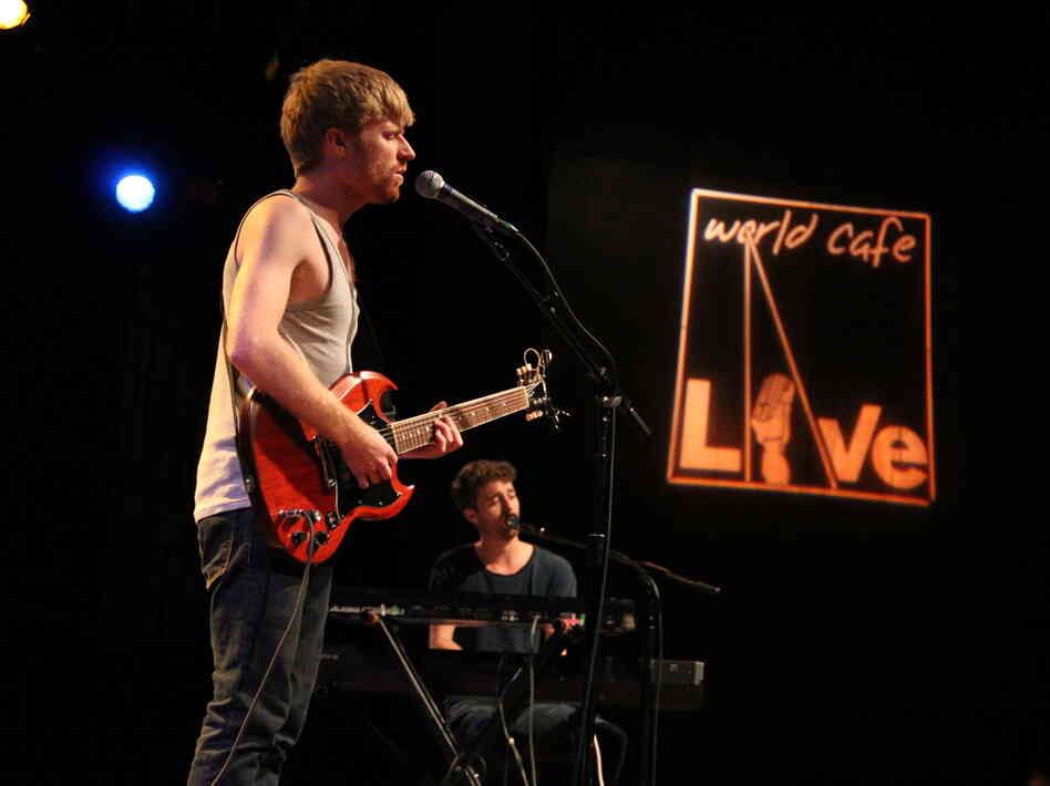 Jukebox the Ghost performs at World Cafe Live in Philadelphia.