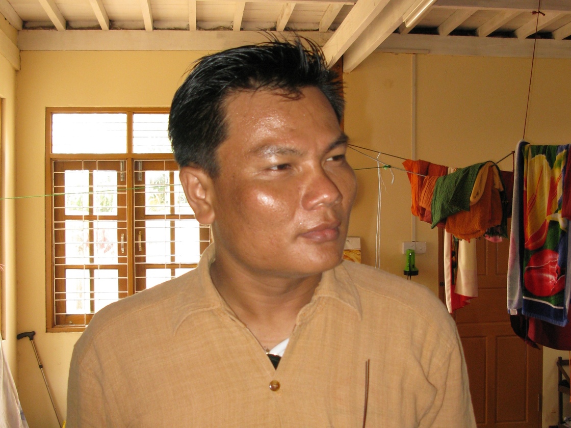 Nay Myo Zin is a former captain in the Myanmar army who now runs a charity and is a political activist. He says he quit the army because soldiers were "always made to do bad things," and thus preventing him from properly practicing his Buddhist religion.