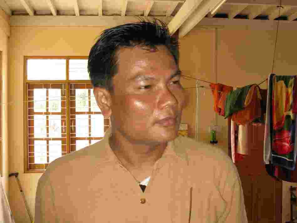 Nay Myo Zin is a former captain in the Myanmar army who now runs a charity and is a political activist. He says he quit the army because soldiers were "always made to do bad things," and thus preventing him from properly practicing his Buddhist religion.