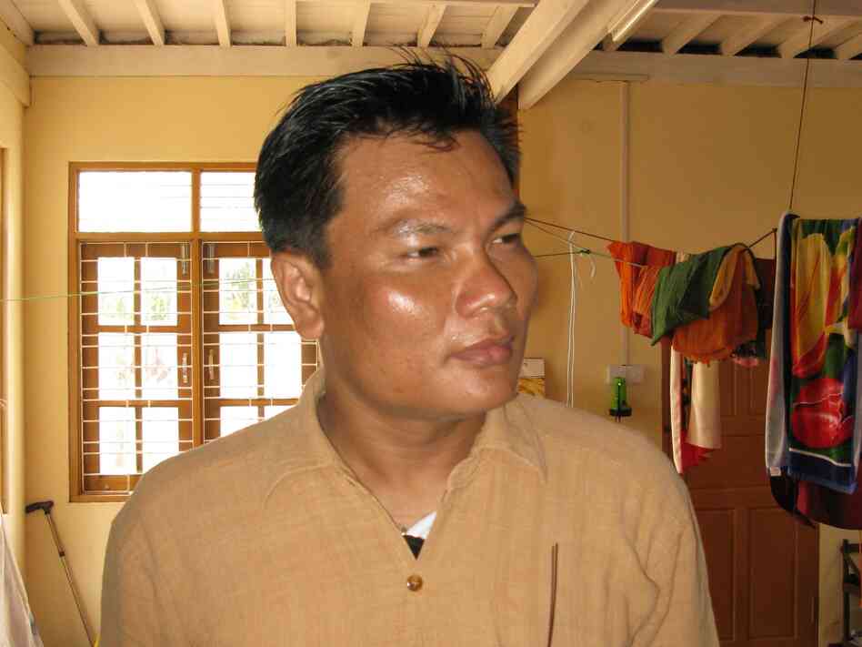 Nay Myo Zin is a former captain in the Myanmar army who now runs a charity and is a political activist. He says he quit the army because soldiers were "always made to do bad things," and thus preventing him from properly practicing his Buddhist religion.