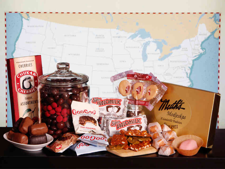 A coast-to-coast tour of America's regional candies. A coast-to-coast tour of America's regional candies.