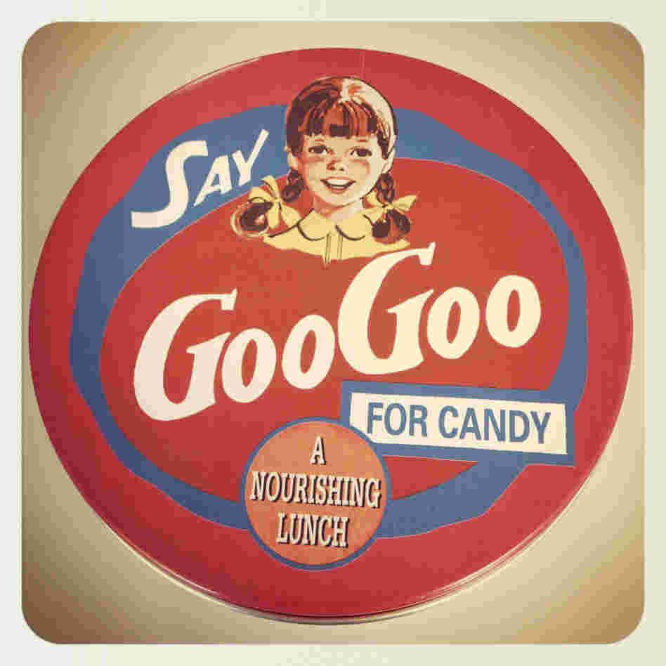 Vintage advertising for GooGoo Clusters promote the candy as "a nourishing lunch." Vintage advertising for GooGoo Clusters promote the candy as "a nourishing lunch."