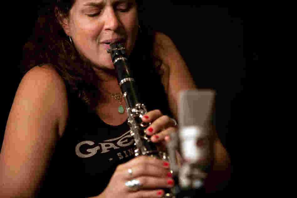 Anat Cohen came directly to WBGO after a performance in Canada.