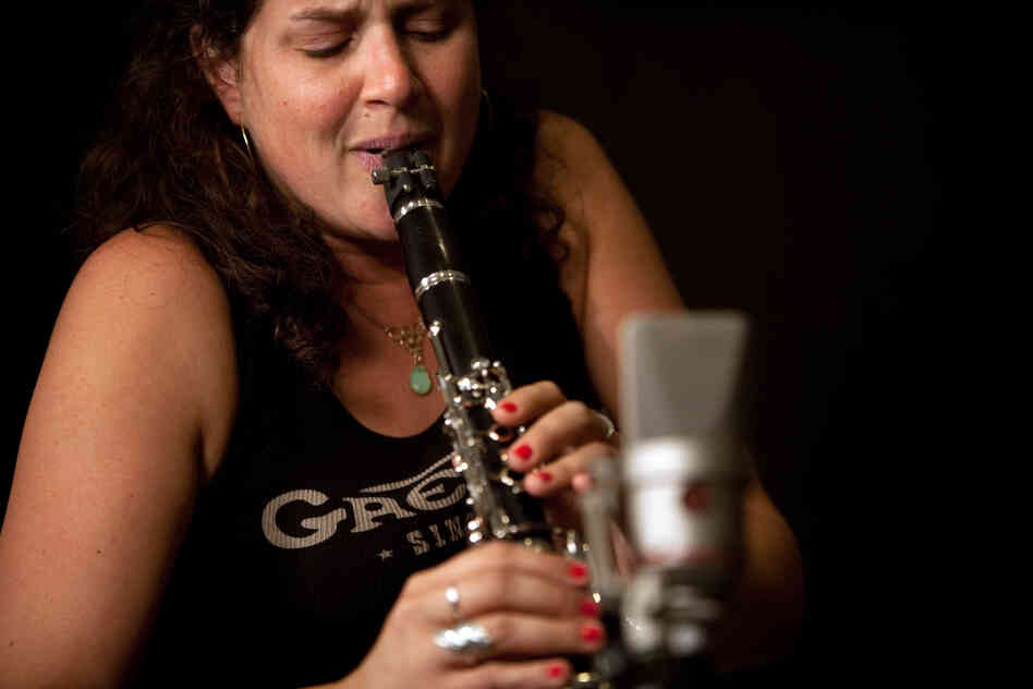 Anat Cohen came directly to WBGO after a performance in Canada.