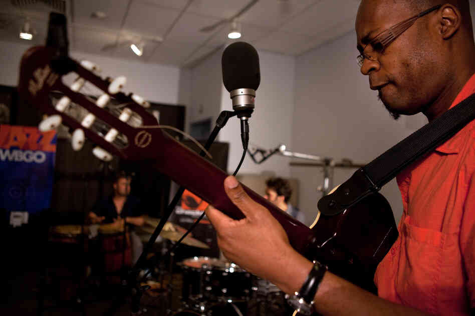 Lionel Loueke puts his special sauce on "Elegba Wa."