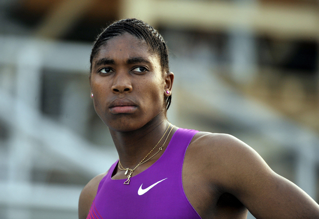 South African athlete Caster Semenya's gender was investigated after winning gold in the women's 800m at the 2009 World Championships. Here she prepares for a meet in 2010.