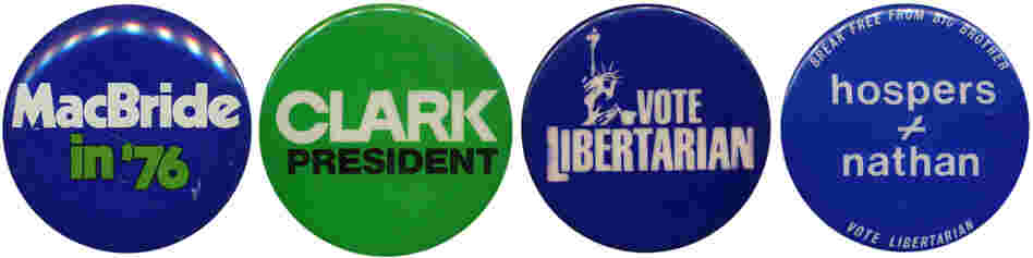The Libertarians are considered the nation's most viable third party, but they have surpassed 1 percent of the vote only once in 10 tries for the presidency.