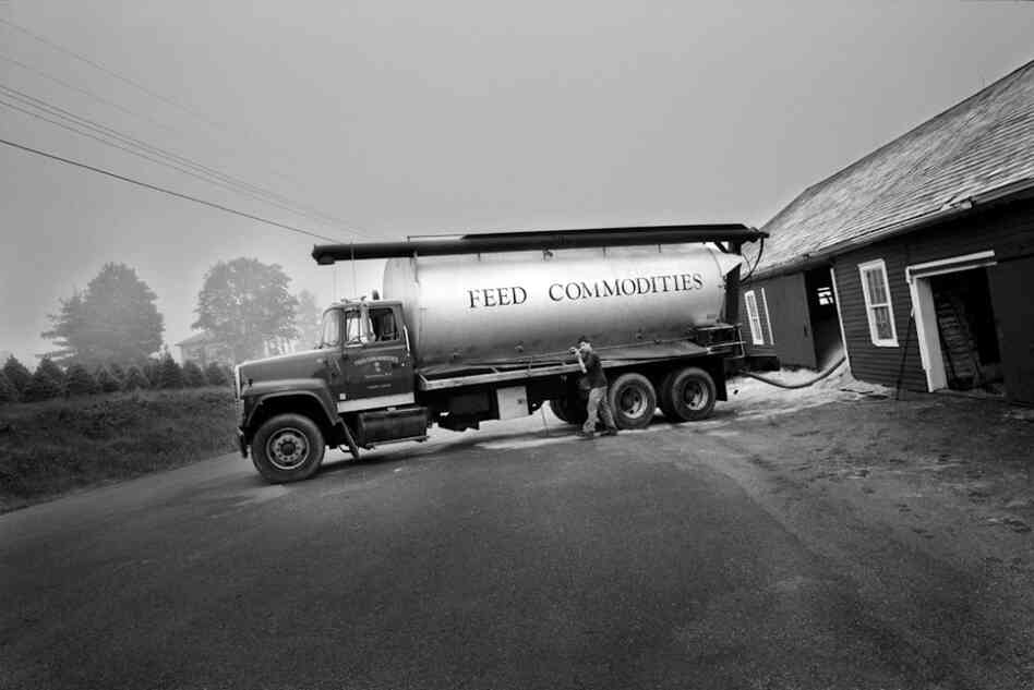 From the series Sending Milk, a project documenting Vermont family farms.