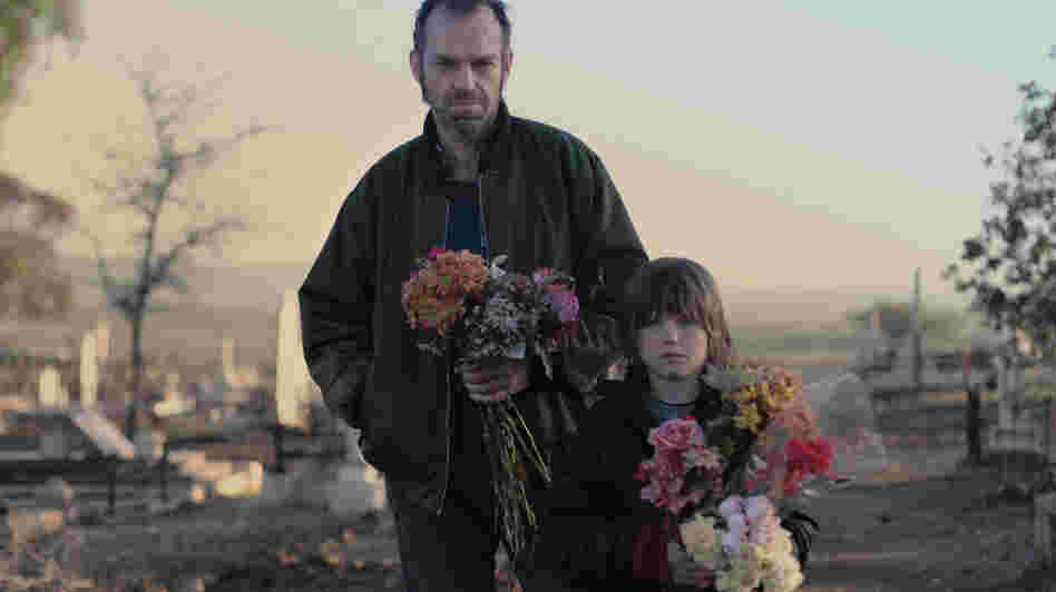 Hugo Weaving and Tom Russell as Kev and Chook in Last Ride. Chook's love of animals and lesser propensity for the outdoors clash with the life lessons Kev tries to teach him in the Australian wilderness. Hugo Weaving and Tom Russell as Kev and Chook in Last Ride. Chook's love of animals and lesser propensity for the outdoors clash with the life lessons Kev tries to teach him in the Australian wilderness.